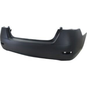 Bumper Rear Nissan Sentra 2013-2015 Std Type S/Sv/Sl Primed With Textured Lower , NI1100292