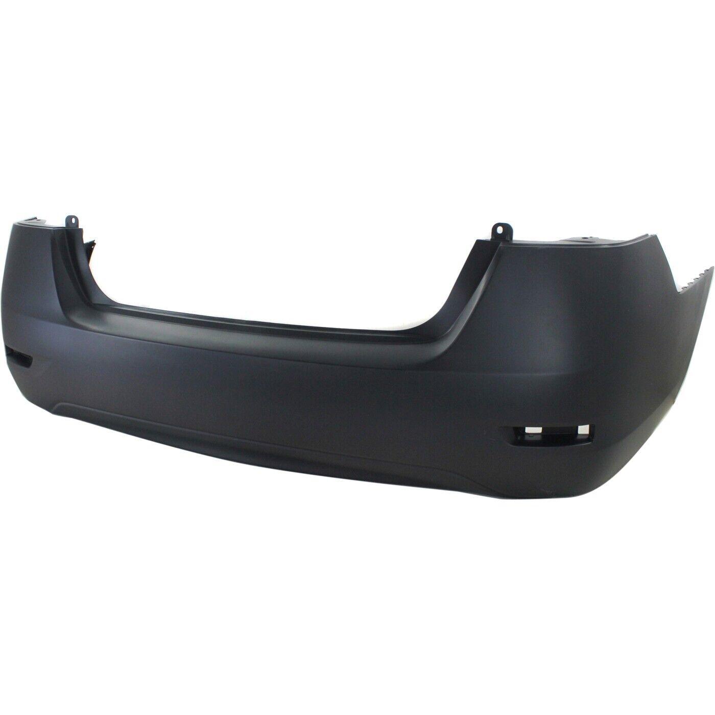 Bumper Rear Nissan Sentra 2013-2015 Std Type S/Sv/Sl Primed With Textured Lower , NI1100292