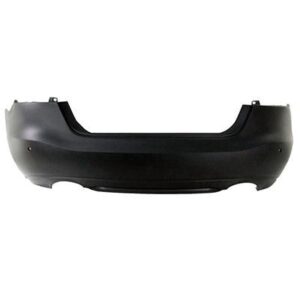 Bumper Rear Nissan Maxima 2016-2018 Primed With Sensor Ho/Textured Lower Center Body Line Band Capa , NI1100308C