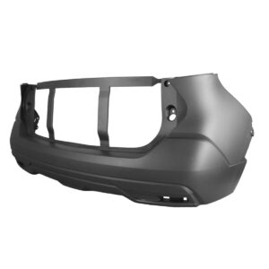 Bumper Rear Ptm Fully Textured With Upper Driver Side/Passenger Side Nissan Kicks 2018-2019 Primed Without Park Assist Sensor Capa , Ni1100328C - Hunt Parts
