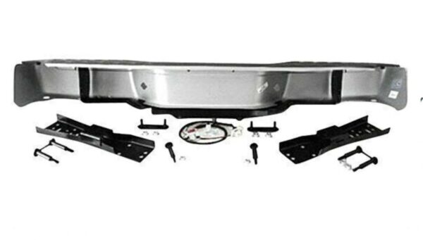 Bumper Rear Nissan Frontier 1998-2004 Assembly Steel Exclude Crew Cab , NI1102135 - Image 3