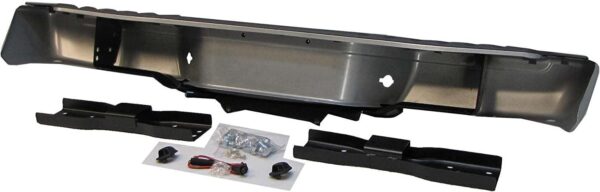 Bumper Rear Nissan Frontier 1998-2004 Assembly Steel Exclude Crew Cab , NI1102135 - Image 4