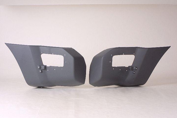 Bumper End Rear Driver Side Nissan Xterra 2005-2015 Matte-Gray Textured , NI1104116