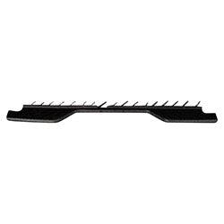Bumper Step Pad Rear Nissan Frontier 2005-2021 Upper Black , NI1191102