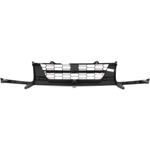 Grille Nissan Xterra 2002-2004 Se Model With Gray Moulding Matte-Black , NI1200198 - Image 5