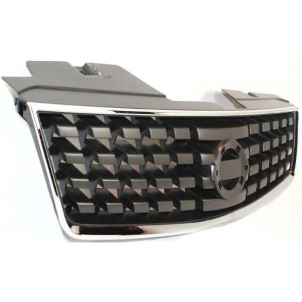 Grille Nissan Sentra 2007-2009 Chrome/Black , NI1200222 - Image 3