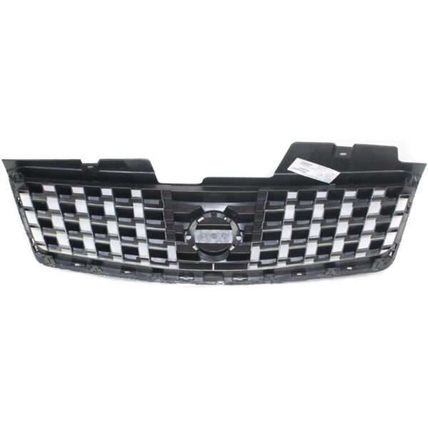 Grille Nissan Sentra 2007-2009 Chrome/Black , NI1200222 - Image 4