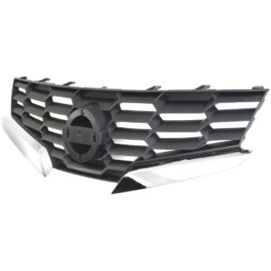 Grille Nissan Altima Coupe 2008 Chrome/Black , NI1200225