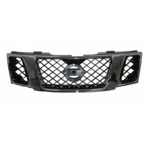 Grille Assembly Nissan Pathfinder 2008-2012 Matte-Black With Chrome Mldg , NI1200251