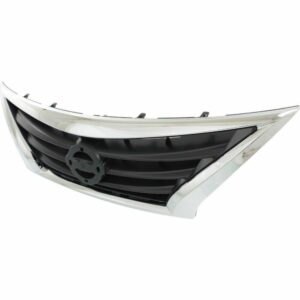 Grille Nissan Versa Sedan 2015-2019 Chrome/Black , NI1200261