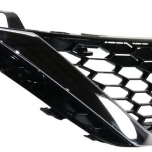 Grille Glossy Nissan Sentra 2016-2019 Black With Chrome Exclude Nismo , Ni1200279U - Hunt Parts