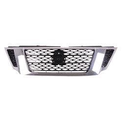 Grille Nissan Armada 2017-2020 Ptd Black With Chrome/Camera Sl/Platinum Model , NI1200287
