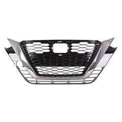 2019-2022 Nissan Altima Sedan Grille Ptd Black With Smoked , NI1200293U