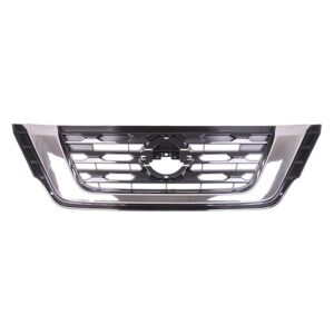 2017–2020 Nissan Pathfinder Grille Ptd Silver-Black Without , NI1200296U