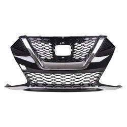 2019-2023 Nissan Maxima Grille Ptd Black With Camera Sr Model , NI1200299