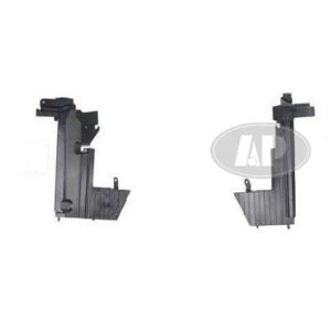 Radiator Support Side Air Guide Driver Side Nissan Versa 2007-2011 Side Exclude 2012 Sedan , NI1225178