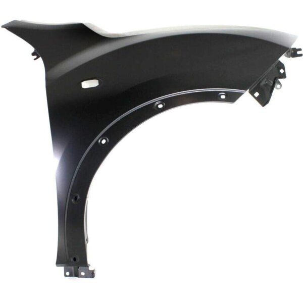 Fender Front Passenger Side Nissan Juke 2011-2012 With Side Lamp Hole , NI1241200 - Image 2
