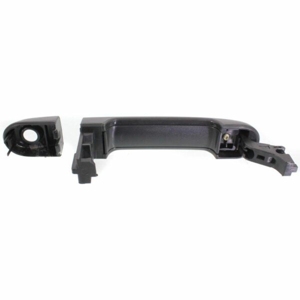 Door Handle Front Outer Driver Side Nissan Versa 2007-2011 Without Smart Entry With Keyhole/Cover Primed Black , NI1310130 - Image 4