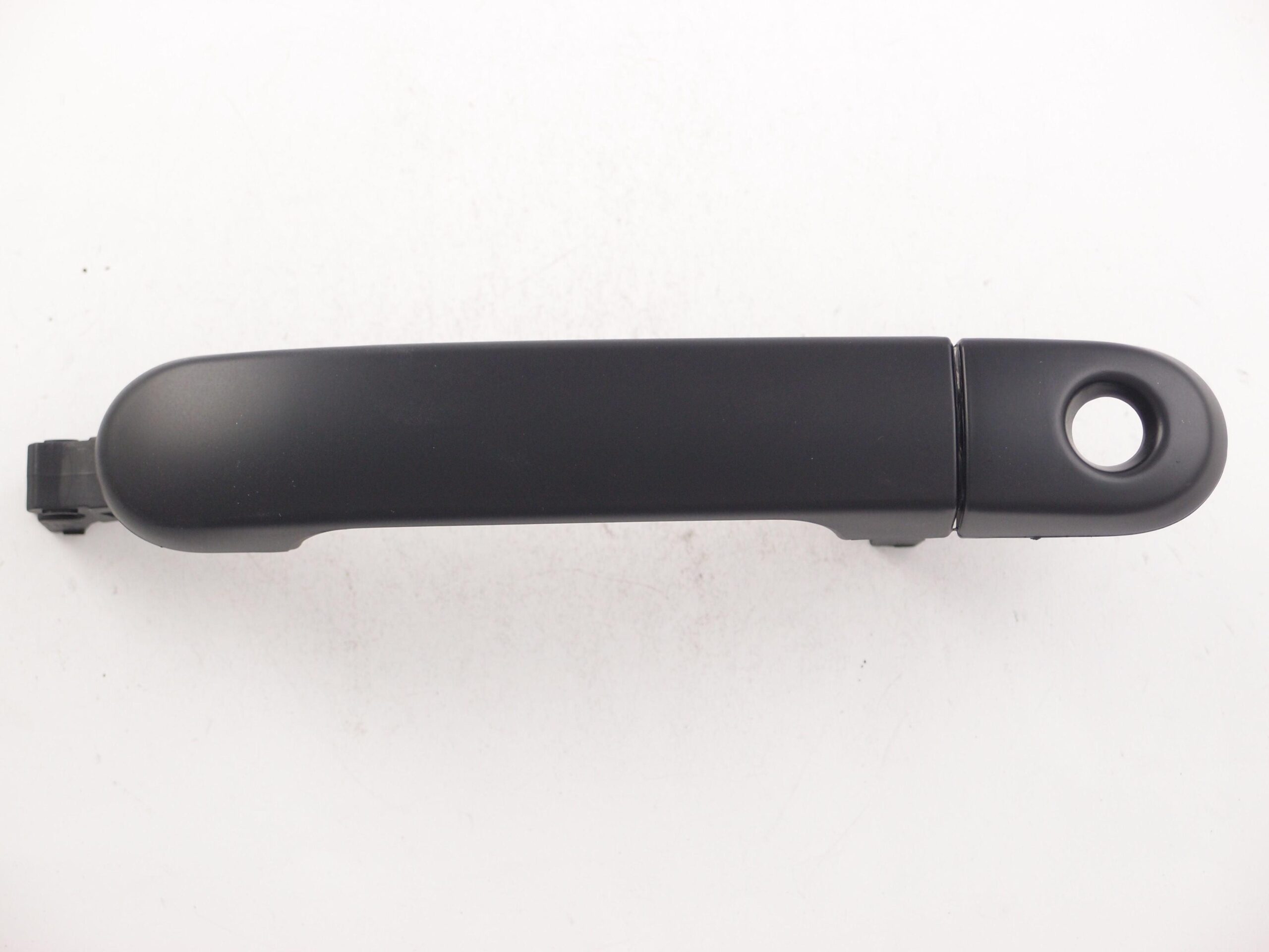 Door Handle Front Outer Driver Side Nissan Versa 2007-2011 Without Smart Entry With Keyhole/Cover Primed Black , NI1310130