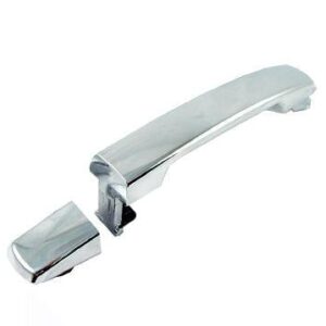 Door Handle Front Outer Passenger Side Nissan Frontier 2005-2018 Crew Cab Withoutffrontoad Pkg Chrome , NI1311120
