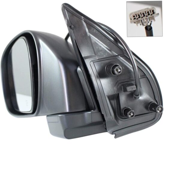 Mirror Driver Side Nissan Pathfinder 1996-1999 Manual Heated , NI1320159 - Image 4