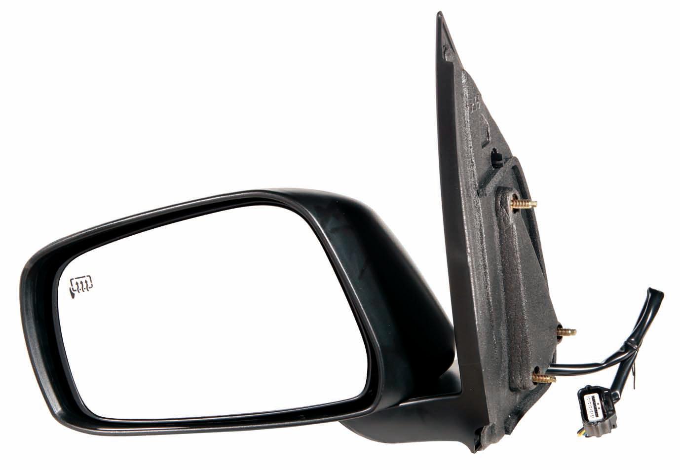 Mirror Driver Side Nissan Frontier 2005-2010 Power Heated Extended/Crew Cab Textured , NI1320169