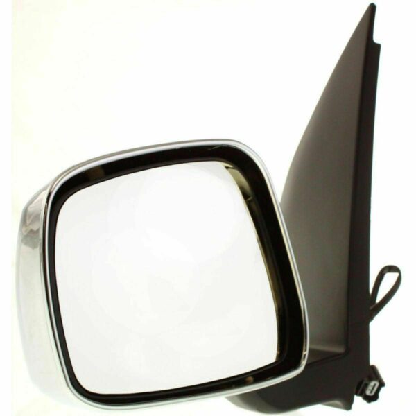 Mirror Driver Side Nissan Frontier 2005-2010 Power Extended Cab Le Chrome , NI1320170 - Image 3