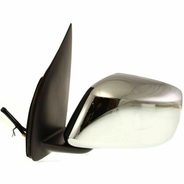 Mirror Driver Side Nissan Frontier 2005-2010 Power Extended Cab Le Chrome , NI1320170 - Image 4