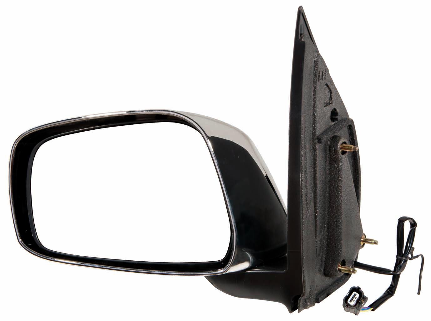 Mirror Driver Side Nissan Frontier 2005-2010 Power Extended Cab Le Chrome , NI1320170