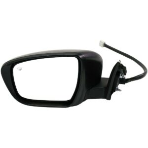 Mirror Driver Side Nissan Rogue Hybrid 2017-2019 Power Ptm Heated With Memory/Around View Monitor , NI1320289