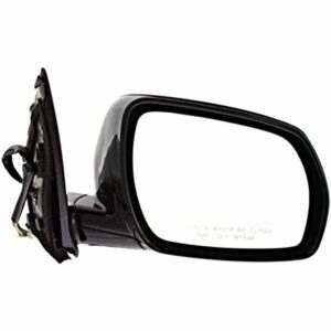 Mirror Passenger Side Nissan Murano 2005-2007 Power Heated Cover With Smart Entry Black , NI1321180