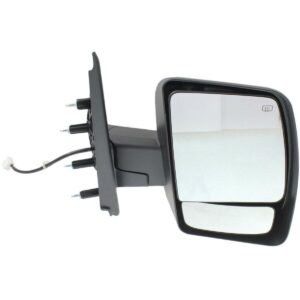 2012–2021 Nissan Nv2500 Mirror Passenger Side Power Chrome Htd , NI1321248