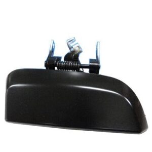 Door Handle Rear Outer Driver Side Nissan Pathfinder 2005-2009 Black Ptm , NI1520105