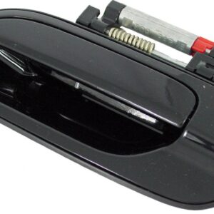 Door Handle Rear Outer Driver Side Nissan Sentra 2000-2006 Black Ptm , NI1520108