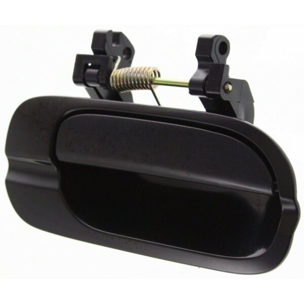Door Handle Rear Outer Passenger Side Nissan Sentra 2000-2006 Black Ptm , NI1521108 - Image 3