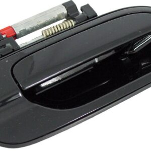 Door Handle Rear Outer Passenger Side Nissan Sentra 2000-2006 Black Ptm , NI1521108