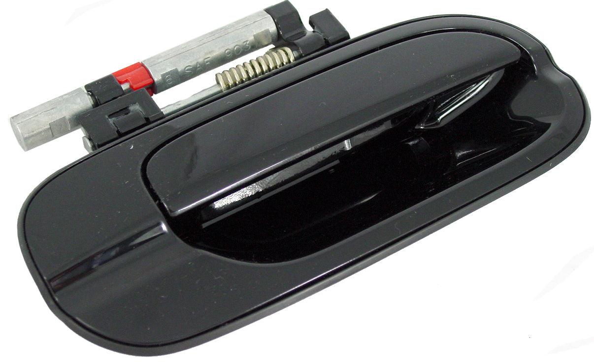 Door Handle Rear Outer Passenger Side Nissan Sentra 2000-2006 Black Ptm , NI1521108