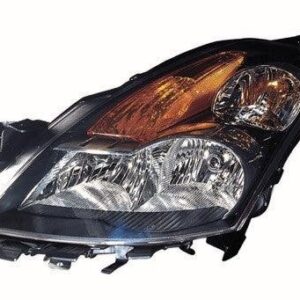 Head Lamp Driver Side Nissan Altima Hybrid 2007 Halogen Black Housing Economy Quality , NI2502166U
