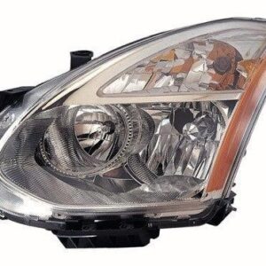 Head Lamp Driver Side Nissan Rogue 2008 Halogen High Quality , NI2502170