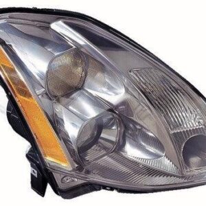 Head Lamp Passenger Side Nissan Maxima 2004 Halogen High Quality , NI2503150