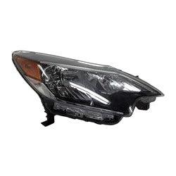 Head Lamp Passenger Side Nissan Versa Hatchback 2017-2019 Halogen With Black Bezel High Quality , NI2503257