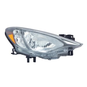 Head Lamp Passenger Side Scion Ia 2016 Halogen High Quality , SC2503106
