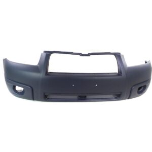 Bumper Front Subaru Forester 2006-2008 Matt-Dk Gray 2.5X Model , SU1000152