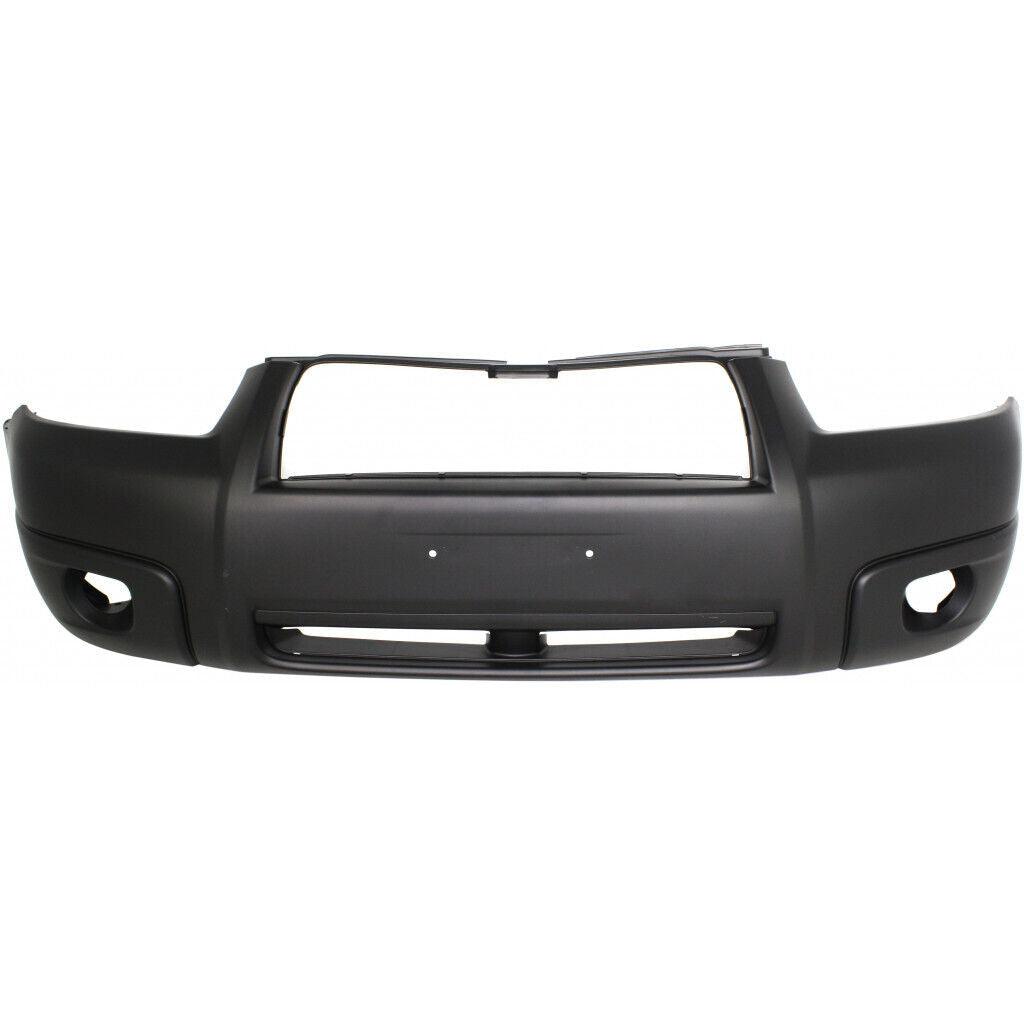 Bumper Front Subaru Forester 2006-2008 Primed Lightly Textured Expt 2.5X , SU1000153