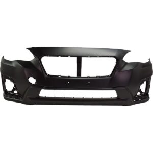 Bumper Front Subaru Crosstrek 2018-2019 Primed With Textured Center Lower , SU1000187