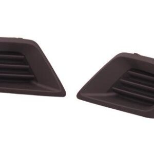 Fog Lamp Cover Front Driver Side Subaru Forester 2014-2016 Matte-Black Without Hole (2.5L) , SU1038104