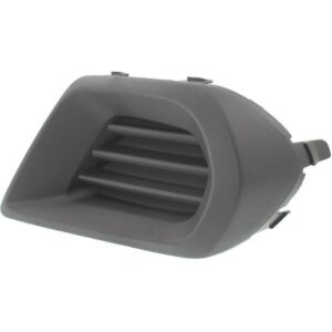 Fog Lamp Cover Front Passenger Side Subaru Forester 2014-2016 Matte-Black Without Hole (2.5L) , SU1039104