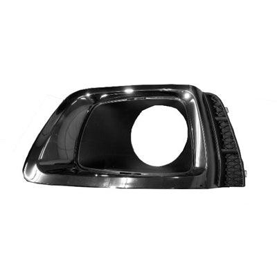 Fog Lamp Bezel Front Passenger Side Subaru Forester 2014-2018 2.0L Xt Model Black/Chrome , SU1039107