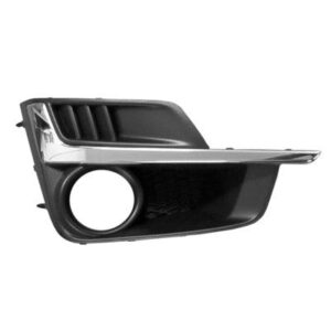Fog Lamp Bezel Front Passenger Side Subaru Impreza 2015-2016 With Chrome Moulding , SU1039110