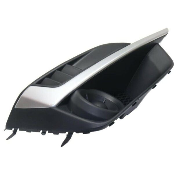 Fog Lamp Cover Front Passenger Side Subaru Impreza 2015-2016 With Painted Silver Moulding , SU1039111 - Image 4